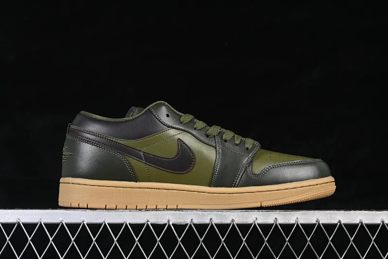 All categories Air Jordan Jordan series basketball shoes Air Jordan 1 Low Air Jordan 1 Low AJ1 Joe 1 seaweed green low-top cultural casual sneakers IR0840-325